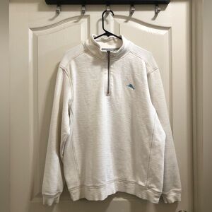 Mens Tommy Bahama Pullover Half Zip Sweater